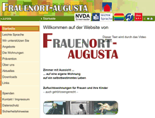 Tablet Screenshot of frauen-zuflucht.de